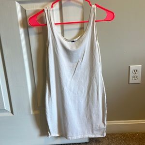 H&M white body on dress